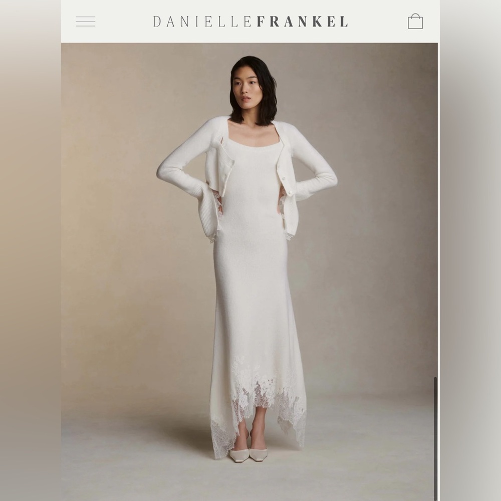 Danielle Frankel Jo Cardigan in Medium - Perfect Bridal Sweater